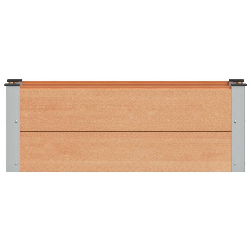 Raised Garden Bed Brown 100 x 30 x 36 cm