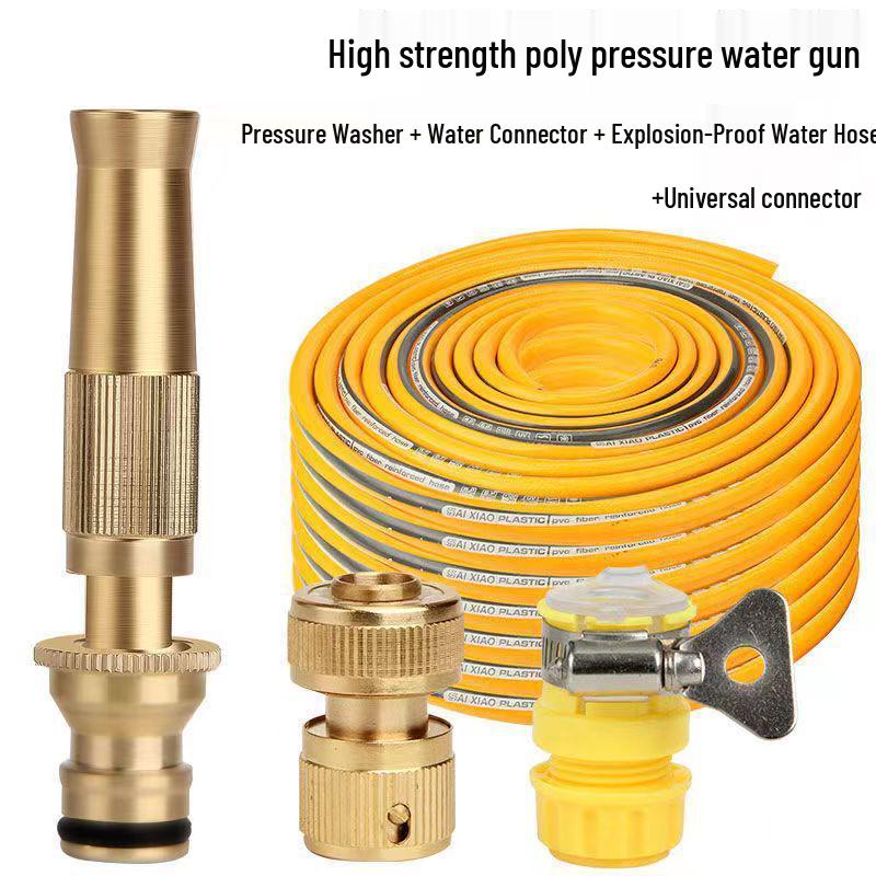 Garden Hose Spray Nozzle Set - Watering & Car Wash Tool