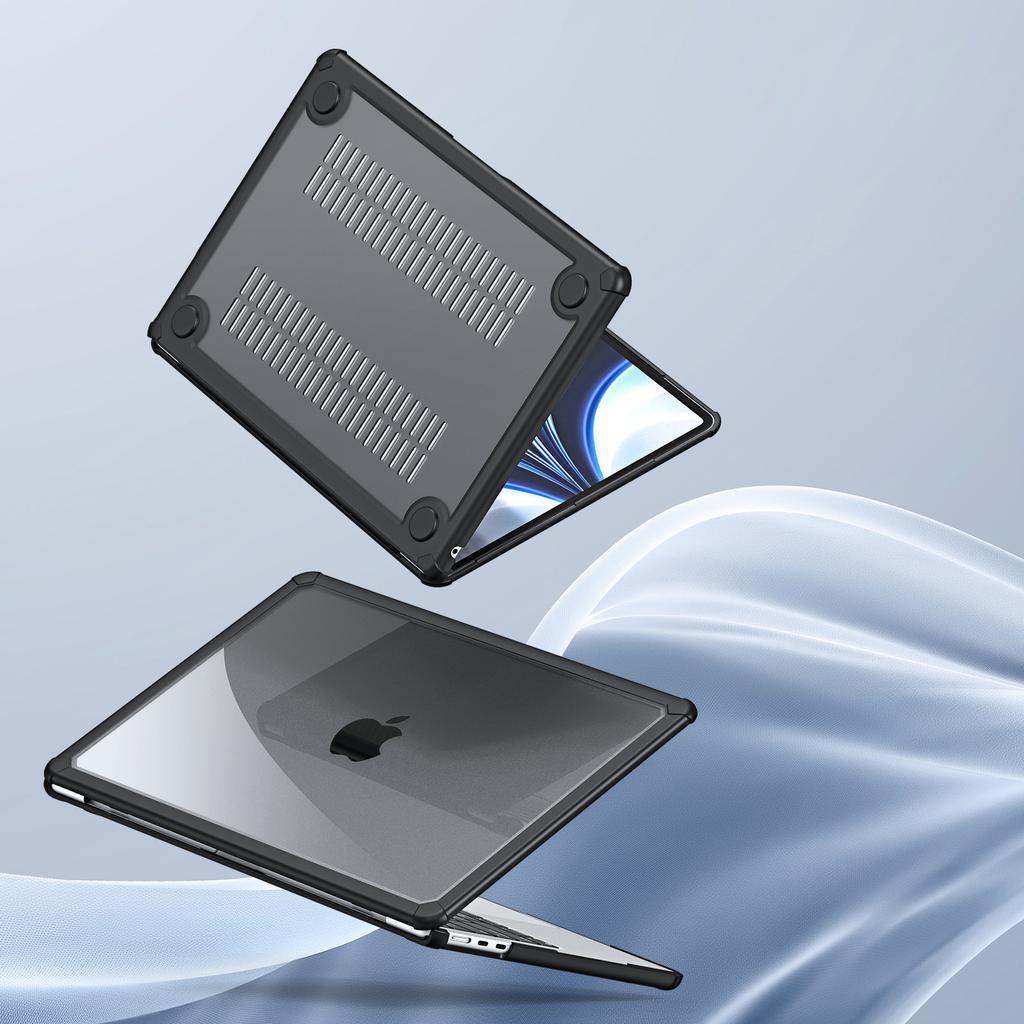 DUX DUCIS LCGM Series Glossy Case for Macbook Air 13 inch (2025)/(2024)/(2022) A2681 A3113 Anti-Scratch TPU+PC Shell