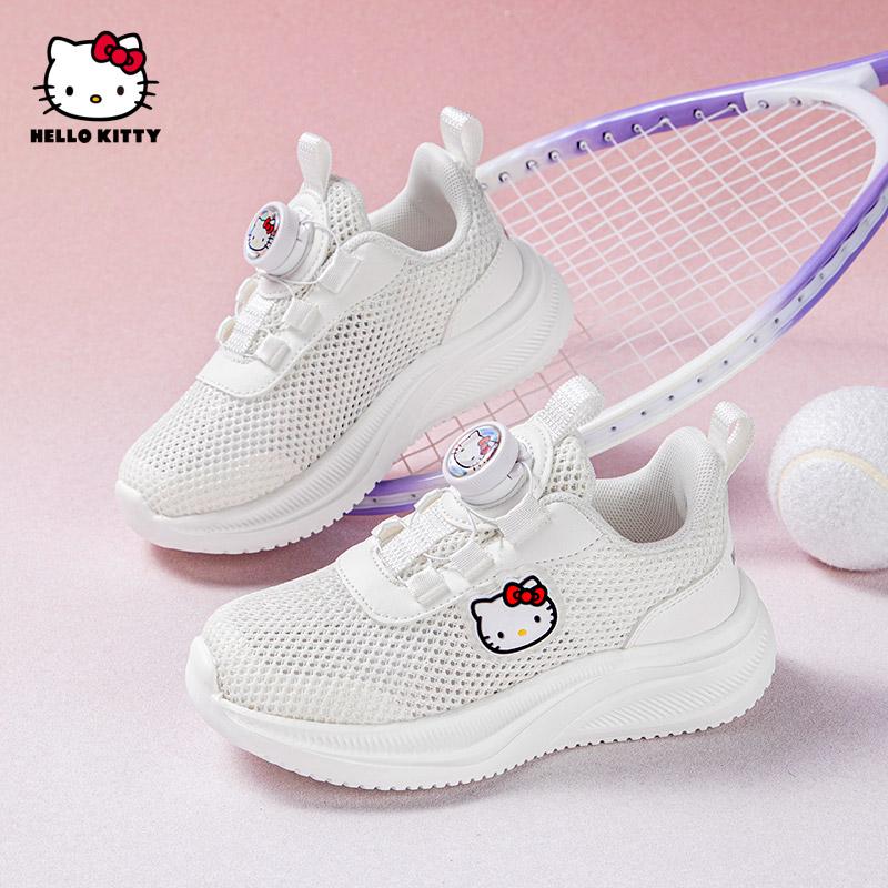 Kaiti Cat Children's Shoes 2026 New Running Outdoor Shoes for Girls Thick Bottom Versatile Sports Shoes
