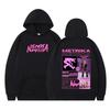 Metrika 2026 Tour Merch Hoodie Vintage Washed Cotton Pullover Unisex Long Sleeve Fleece Indie Rock Streetwear Top Gift 2026 Hot Sale