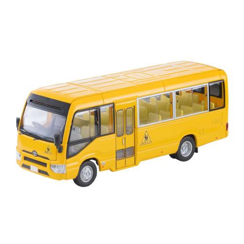 TOMYTEC Tomica Limited Vintage Neo 1/64 Scale LV-N348a Toyota Coaster Toddler Car, Yellow, Finished Model 334323