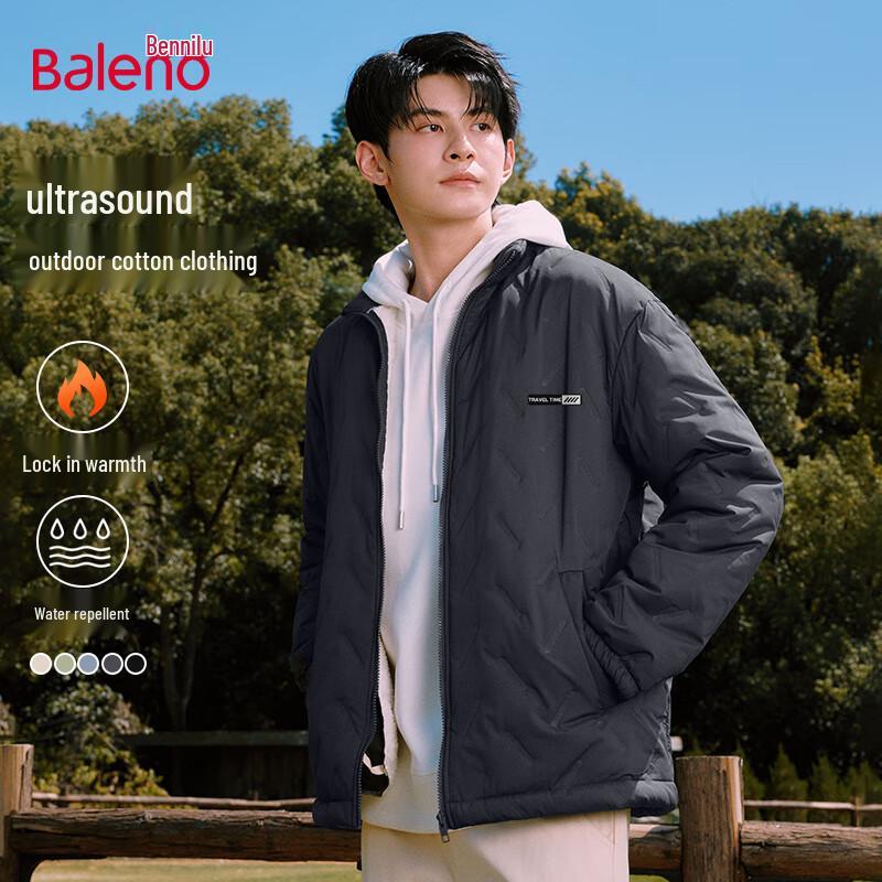 

Baleno Men s Winter Stand-Collar Padded Jacket