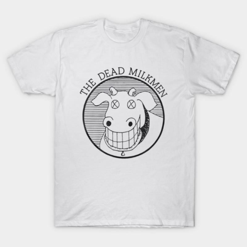 The Dead MilkUnisex TShirt New SpringSummer Arrivals Regular Fit Casual Graphic Y2K Vintage Size S