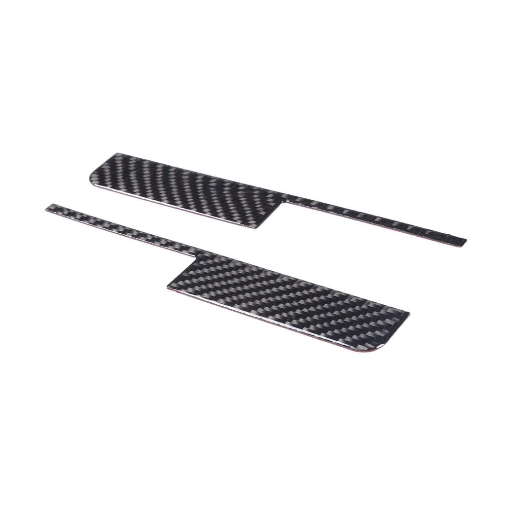 METYOUCAR Adesivi Interruttore Blocco Porta Emergenza Auto per Chevrolet Corvette C8 Interni Auto Facili Set Fibra di Carbonio di 2 Fibre 2020-2023, Installazione,