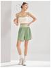 Women's Plus Size Quick Dry High Waist Sports Shorts - Summer Outerwear, Loose Fit, Running Capris.