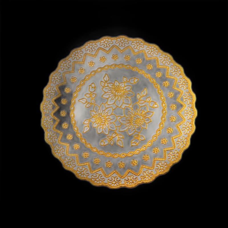 

Huihuang Round PVC European Style Placemat