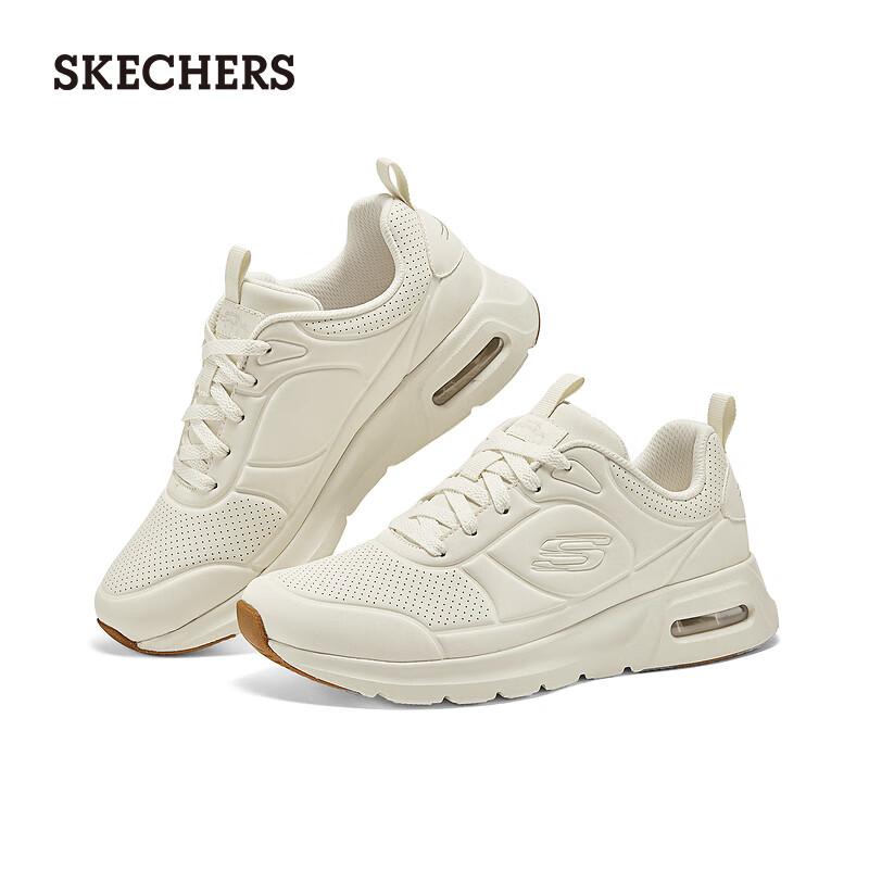 Skechers Sport Comfortable Versatile Durable Breathable Low-Top Casual Shoes Women Sneaker Off-White 150077-OFWT