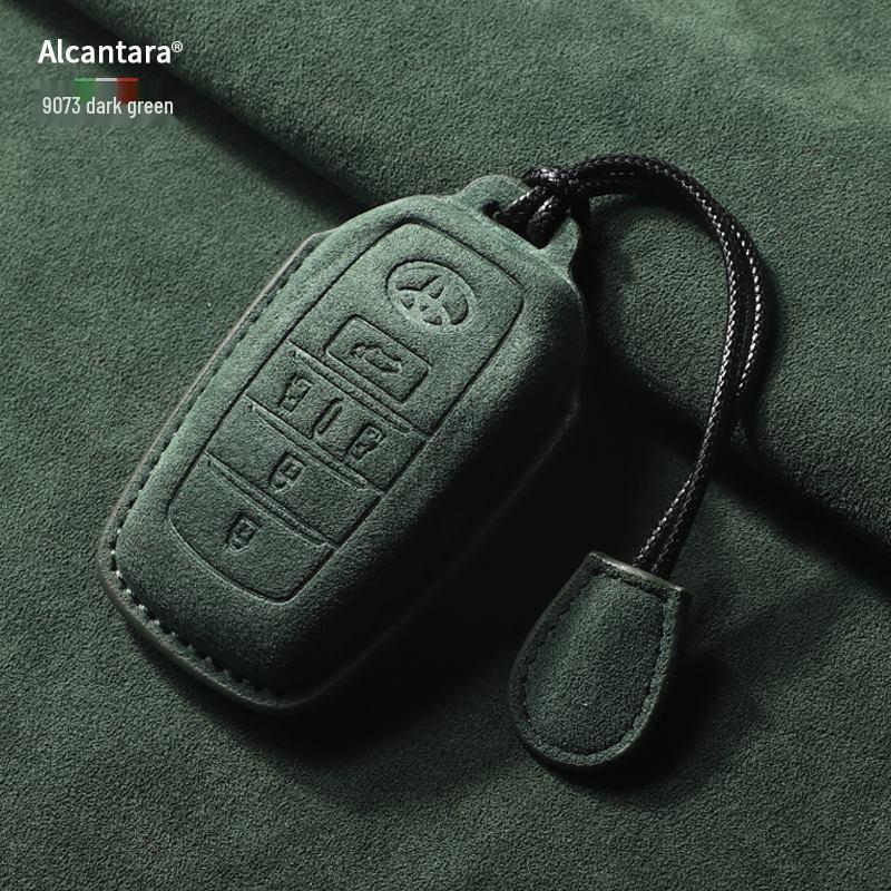 High-End Suede Key Bag for Toyota Sienna, Alphard, Vellfire, Grand Highlander