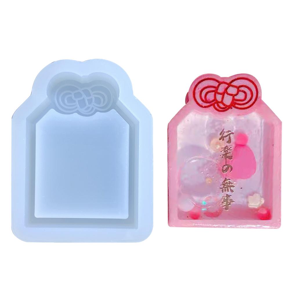 Clear Quicksand Cartoon Silicone Molds Resin Casting Shaker Mold Resin Epoxy Molds for DIY Crafts Pendant Jewelry Making