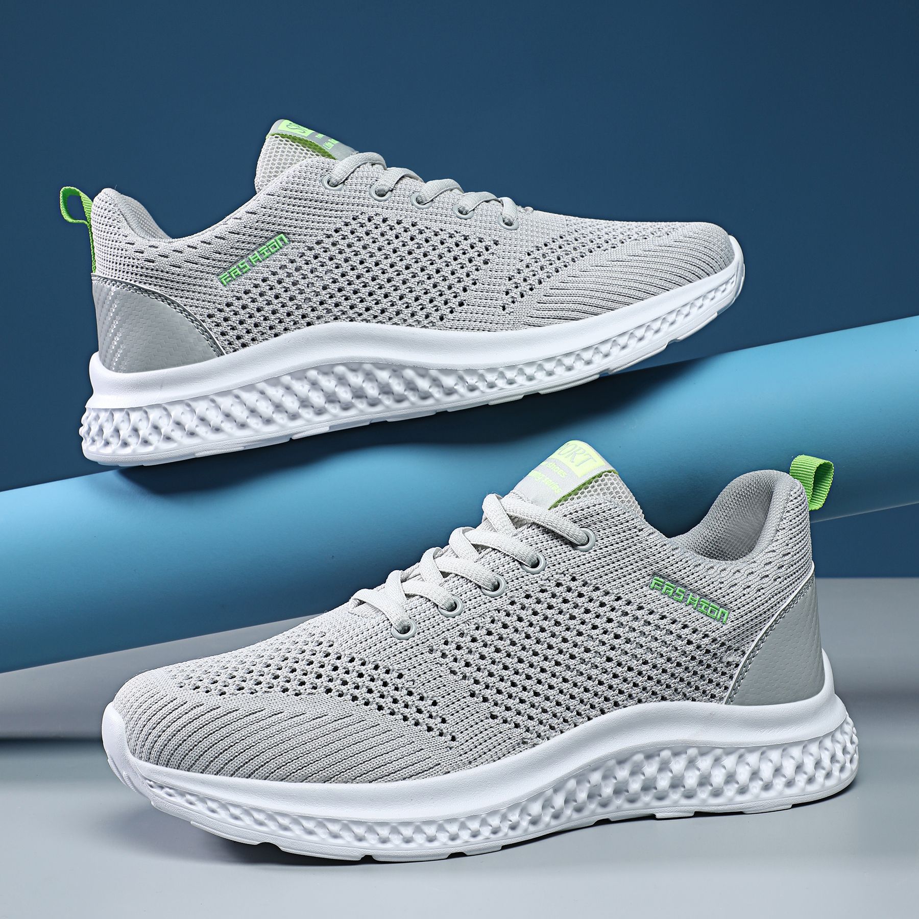 Модная мужская обувь для бега 2024 Удобная спортивная обувь Мужской тренд Легкая обувь — фото 4