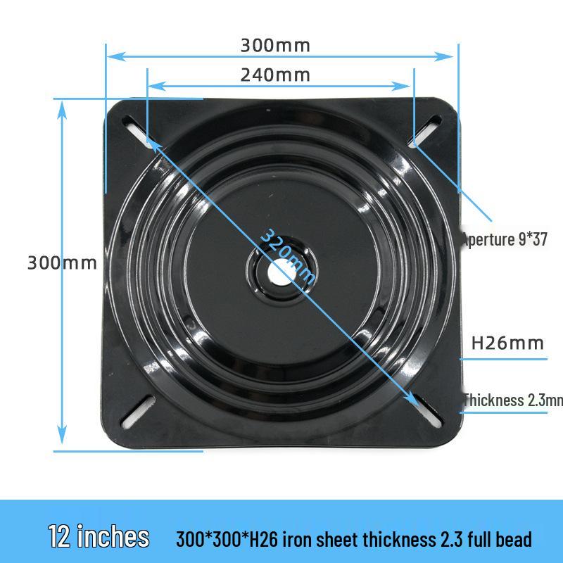 Enhanced Universal Iron Turntable Bearing for Furniture and Chairs