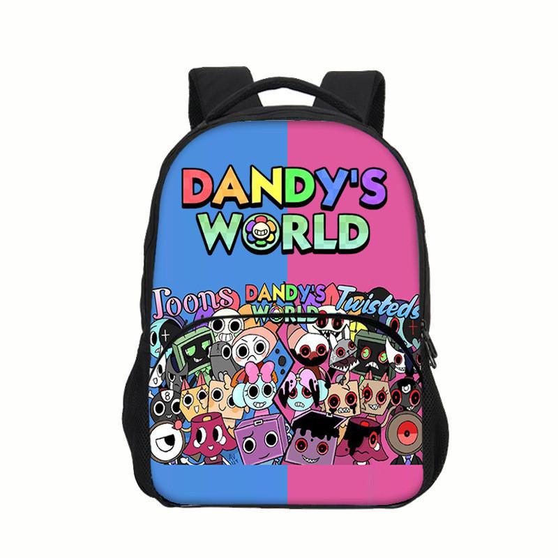 Dandys World Roblox Kids School Backpack With Printed Nylon For Elementary Students