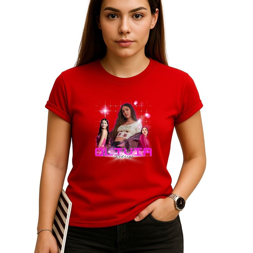 Retro Pop Girl TShirt Collage Style Graphic Tee for Music Lovers Aesthetic C S