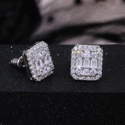 Jemné oslnivé zirkonové dámské náušnice Elegantní dámské svatební náušnice Pěkný dárek k výročí Módní šperky