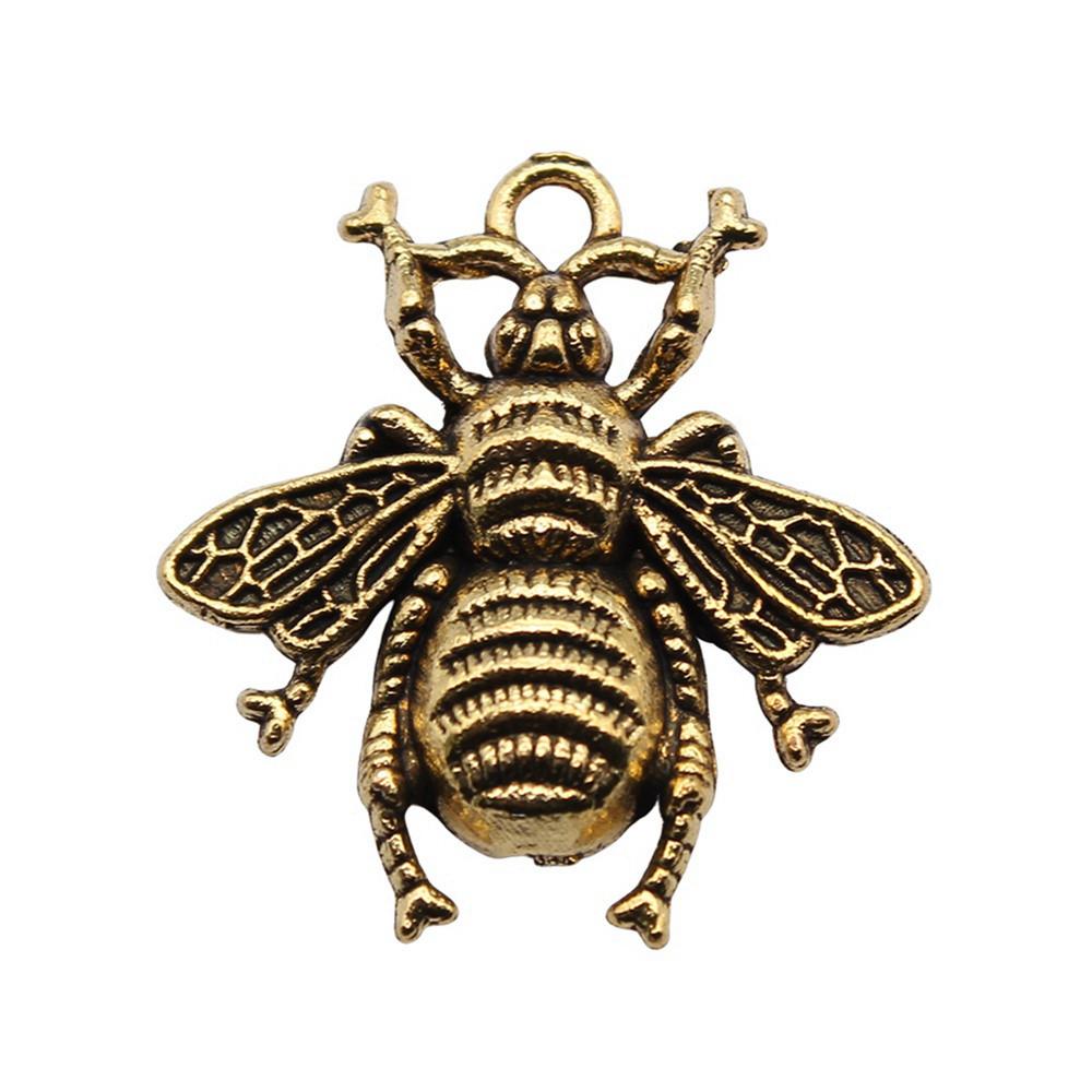 Large Pendants Bees Honeycomb Charms For Bee Themed DIY Jewelry Making