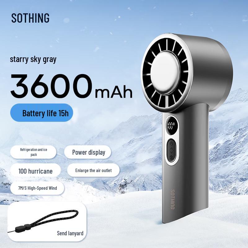 SOTHING Handheld Mini Bladeless Portable Fan