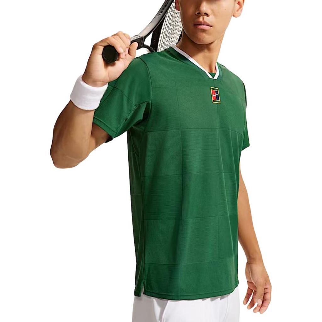 Nike Court Slam Dri Fit Advanced Quick Dry Knitted Breathable Tennis Shirt Men Tops IB1015-341