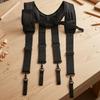 Tool with Side Pockets Padded X-Shaped Work Adjustable for Tradespeople,