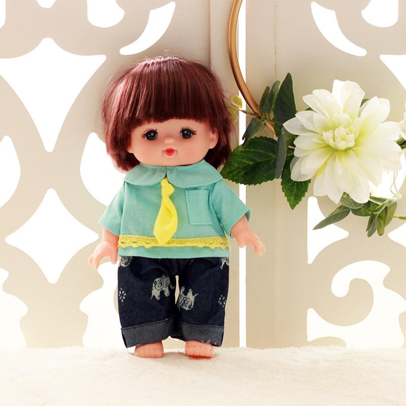 

26 см шарнирная кукла, совместимая с одеждой и аксессуарами Xiaolemei для практики переодевания девочек в игровой домик Fits 25cm Dolls (without Plush)