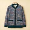 Langsha Women's Vintage V-Neck Knitted Cardigan
