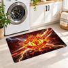 Flannel Kitchen Mat Manchester United Soft Area Rug Non Slip Floor Carpet Home Decoration
