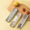 3 Pcs/Set Anti-slip Travel Cutlery Set with Storage Box Flateware Set Student Tableware Set  School
