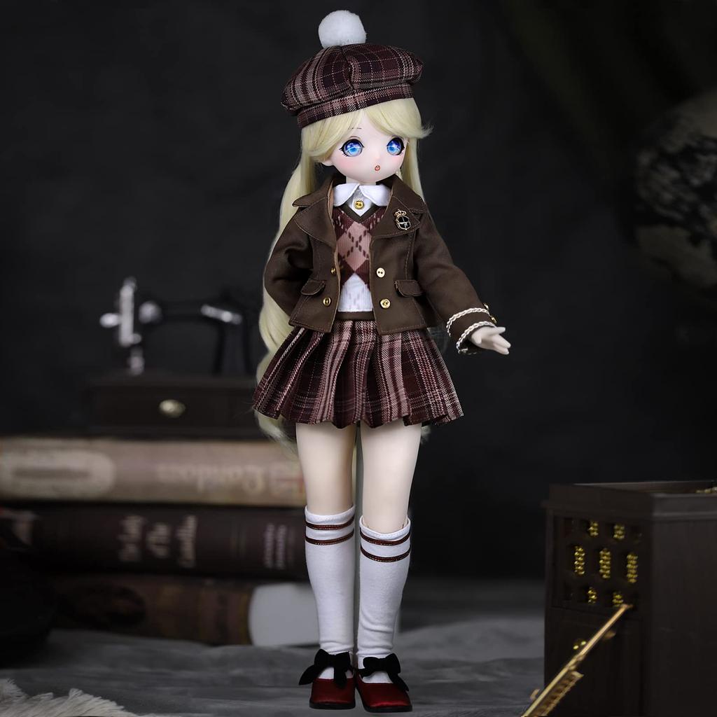 ICY Fortune Days Scale BJD Anime Movable Gift for Children Ages 8 and Up 1/4 Doll, Style, Painted, Figure, (Jianai)