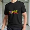 New Zombie Active Logo Men's Black T Shirt Funny Size S To 5XL