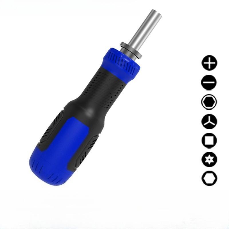 13-in-1 Telescopic Screwdriver Set Multi-function Mini Screwdriver Kit with Phillips Flat Torx Triangle Bits Portable Repair Tool for Home DIY