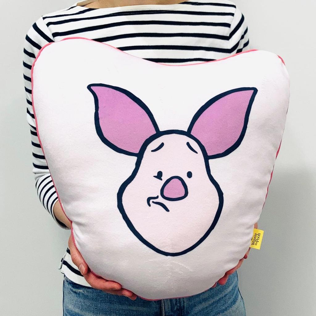 MORIPiLO Disney Winnie the Pooh Piglet Body Pillow Soft and Soft to the Soft Plush Nap 40x40x10cm Face Disney Character Pillow by Morishita (Soft