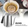 600ml Edelstahl Kaffeeausguss Kanne Teekanne Schwanenhals Hand-Drip-Kanne