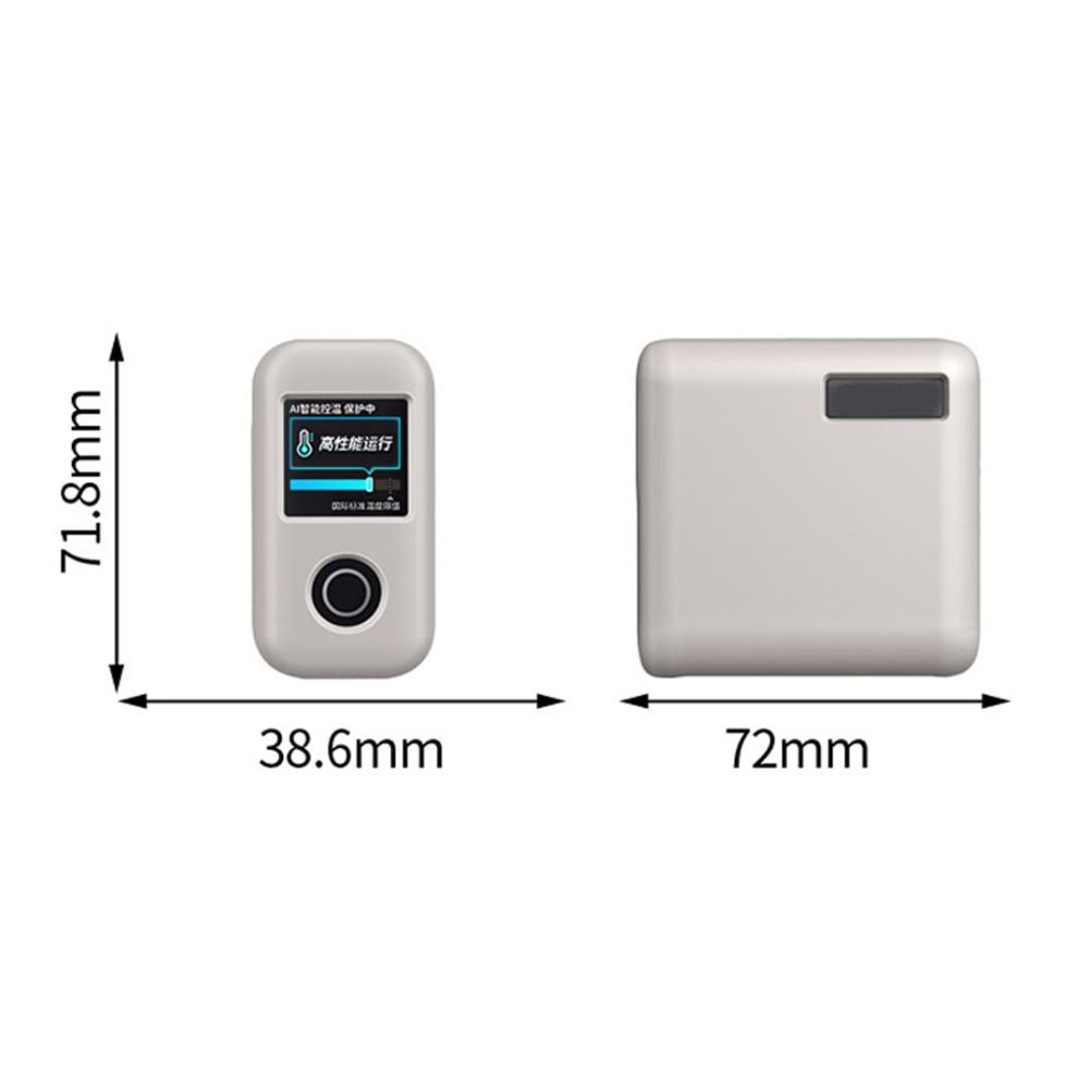 Shockproof Silicone Case Dustproof Solid Color Protective Cover Soft Portable Protective Case for Anker Zolo 140W Charger Travel