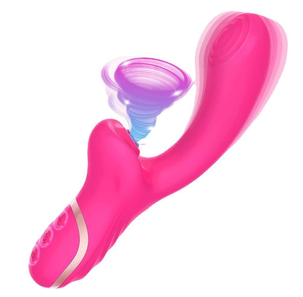 Vibrator pentru sugerea clitorisului feminin Stimulator cu vid Dildo Jucării sexuale Produse pentru adulți