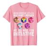 When Someone Attacks One Party Member D20 Dice LGBTQ Ally Proud T-Shirt Humor Funny LGBT Gamer Lesbian Graphic Tee Tops Gifts