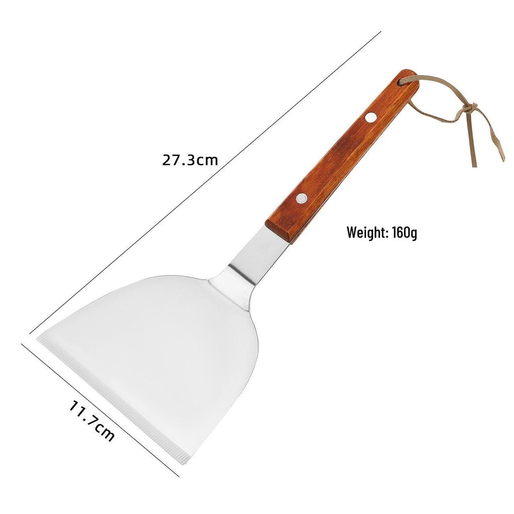 Stainless Steel Cooking Spatula for Pancakes, Pizza, Steak, and Fish