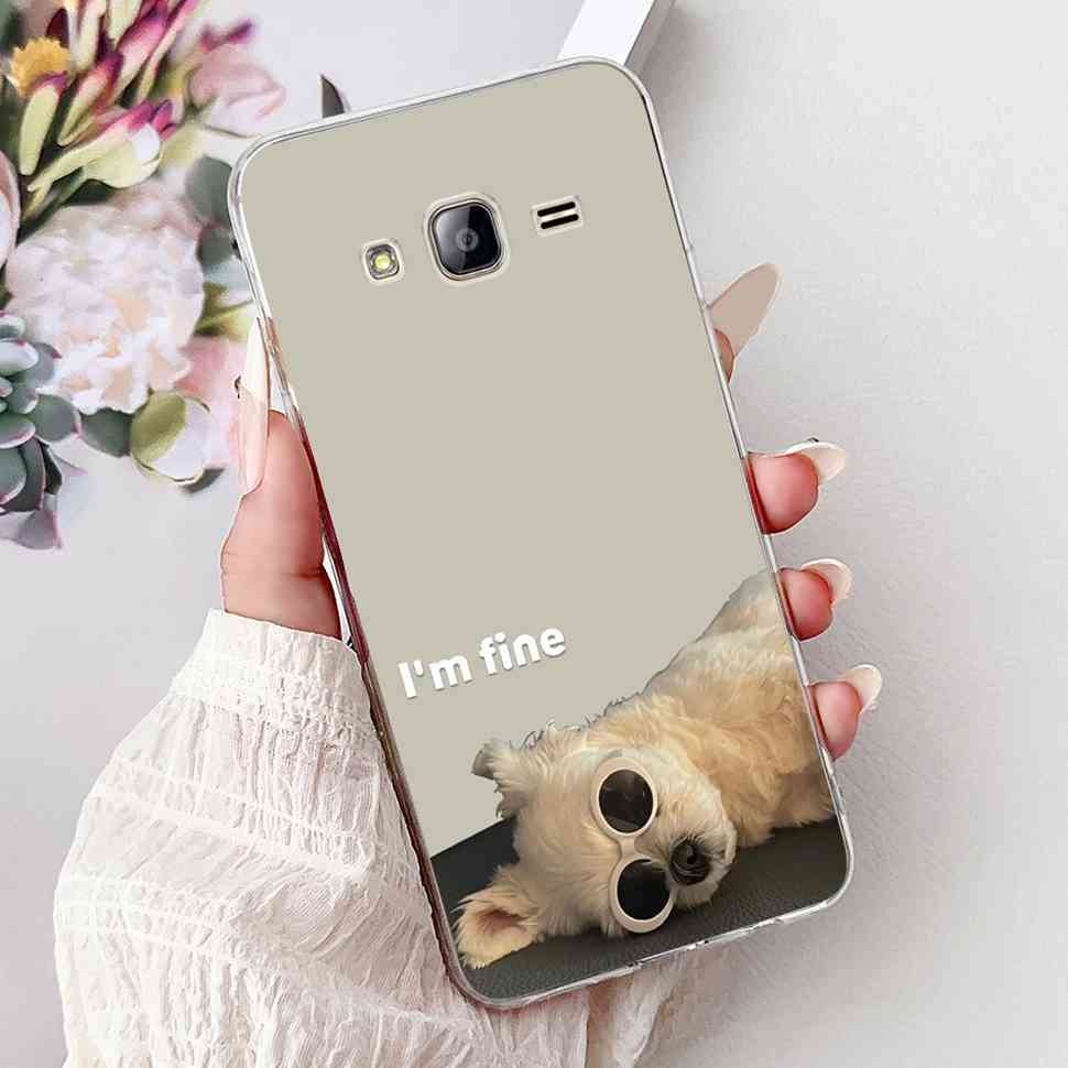 For Samsung Galaxy J5 Case Luxury Painted Cover Soft Slim Phone Case For Samsung J 5 J5 J500Y J500M 2015 Back Cover