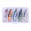 5pcs ABS Material Hard Pencil Fishing Lure Kit 10cm 13.5g Swimming Bait with Tail Spins Insect Bait River Fishing Newup Brand