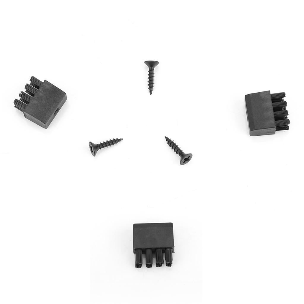 3pcs Arrow Rest Replacement Brushes with 3pcs Screws For Arrow Rest Archery Bow