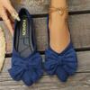 Women Flats Shoes Summer Bow  Toe Female Loafers Fashion Sneakers Casual Shallow Breathable Shoes