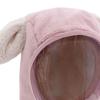 Gorro de invierno con diseño de orejas de animal y mascarilla para aventuras al aire libre