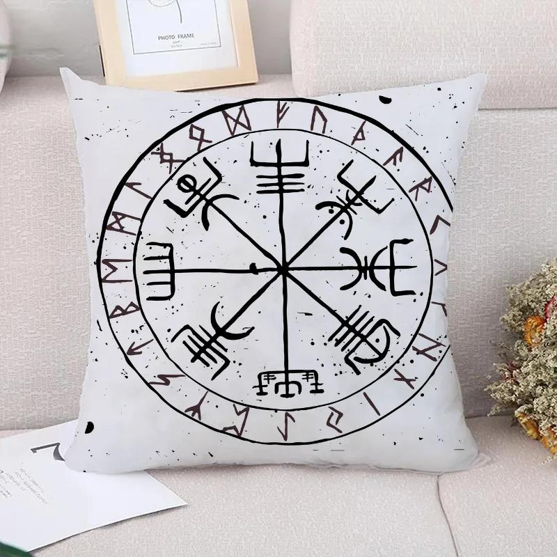 Viking Talisman Decorative Pillowcases For Pillows Cushion Pillowcase Home Decoration Accessories Twin Size Bedding