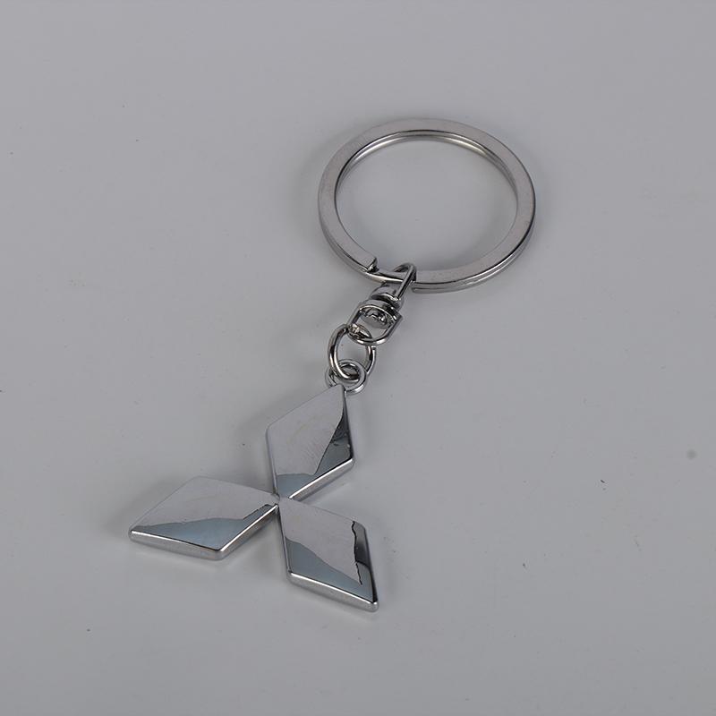 Car Keychain Keyrings Hanging Keys Holder Gifts for Mitsubishi Space Star Lancer 9 Outlander Xl Eclipse Cross Asx Pajero EX L200