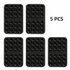 5pcs Square Phone Holder Mat Silicone Anti-Slip Phone Mount New Suction Cup Phone Holder  Wall Mount