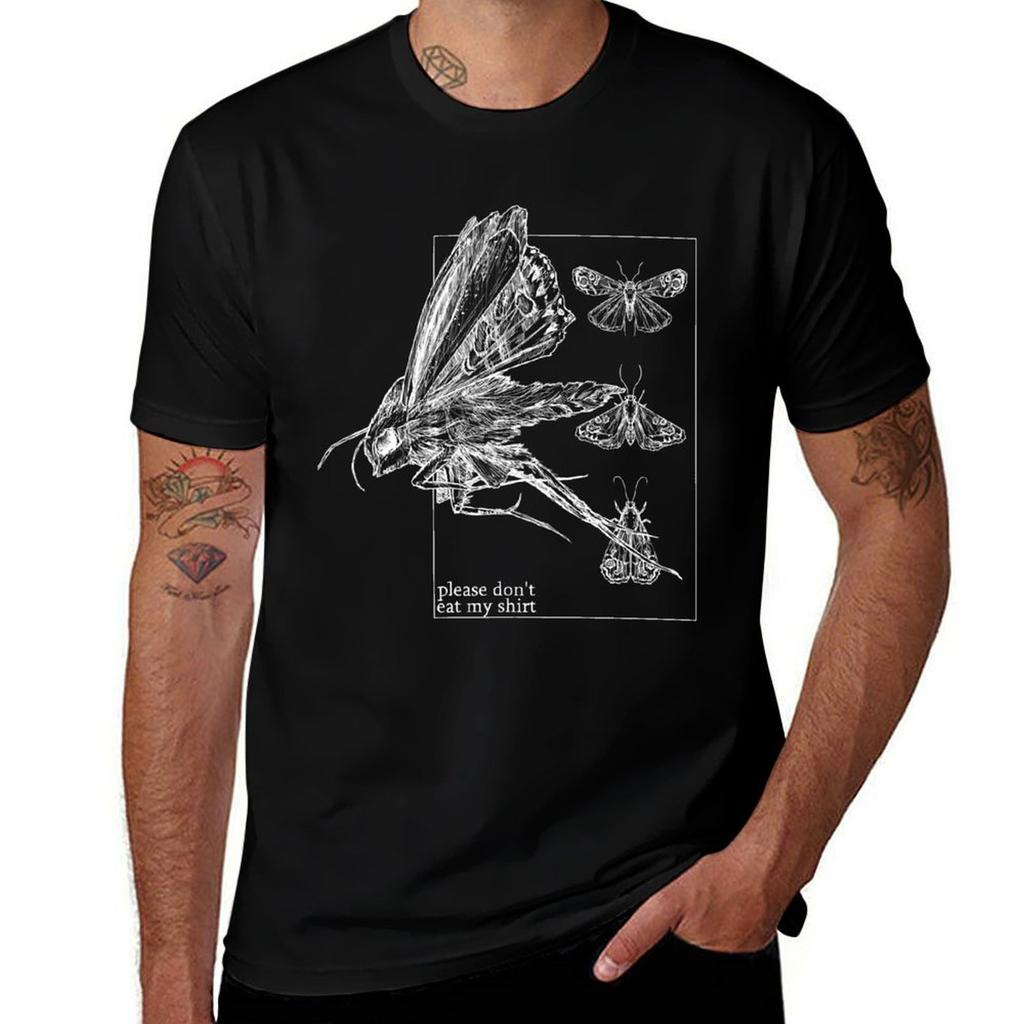 Please Dont Eat My Shirt Moths Tshirt Novelty Graphic Tee Shirt