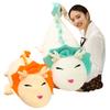 Non-Toxic Cute Dragon Plush Toy 90-150Cm Soft White Long Pillow Three Colors Dinosaur Stuffed Sleeping Cushion Gift Cartoon