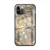 Glass Case For Apple iPhone 14 13 11 12 Pro 7 XR X XS Max 8 6 6s Plus SE 2022 13Pro Tempered Phone Tampa Astronaut Light