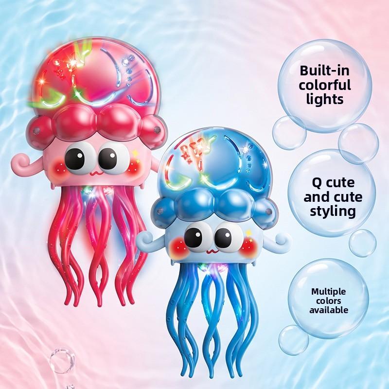 Electric Musical Lightup Jellyfish Toy For Kids With Obstacle Avoidance And Interactive Features