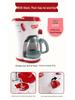Kids' Play Kitchen Set: Iron, Vacuum, Washer, Juicer