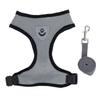 Breathable Pet Mesh Harness Vest with Adjustable Straps and Leash for Small Medium Dogs Comfortable Lightweight Four Seasons Use